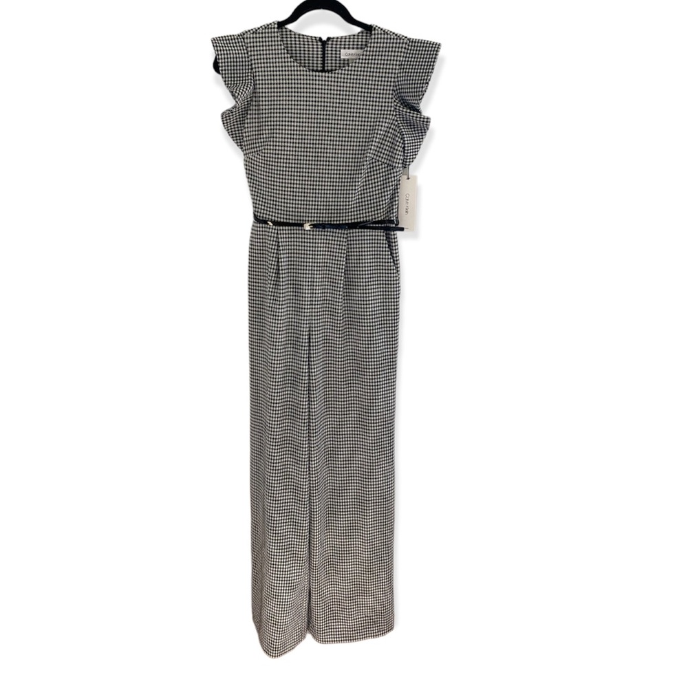 Calvin Klein Black & White Jumpsuit